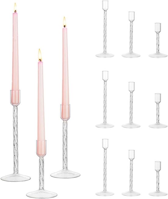 Svečturi klasika garajām svecēm 3 augstumos