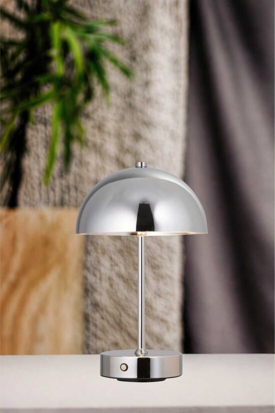 Sudraba spoguļa lampiņas Ø 16 cm x 25 cm 