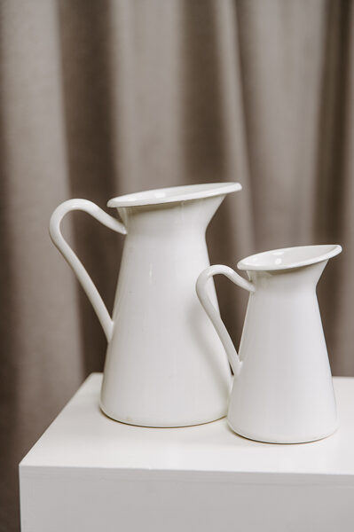 Kanniņas mazās baltas 16 x 10 cm 