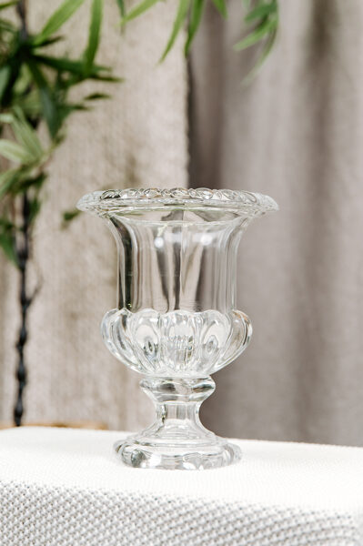 Stikla Shishi vāze Ø-20cm h-26cm