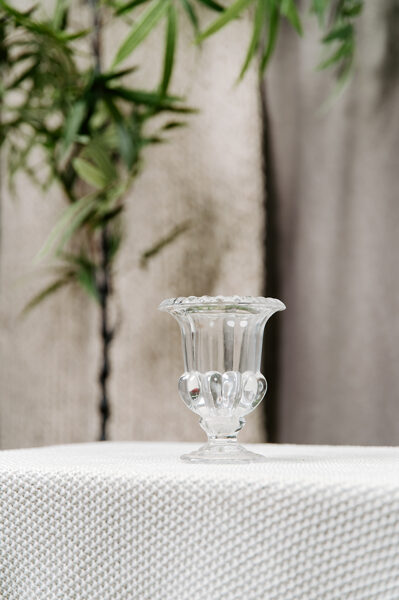 Stikla Shishi vāze Ø-11.5cm h-14cm