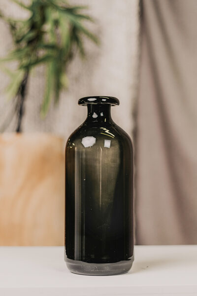 Melnas vāzes 30 x Ø 10 cm 